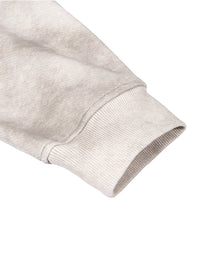Rifted Dirty Washed Zip-Up Fleece Hoodie