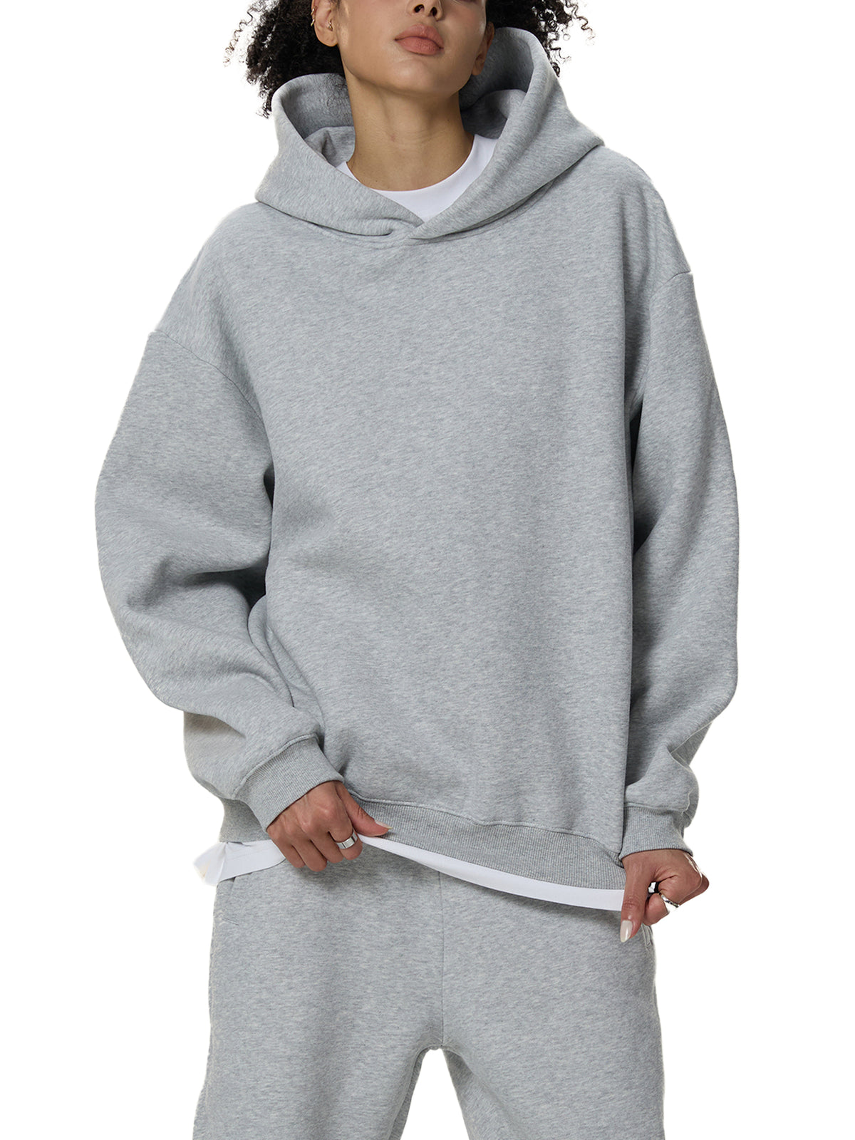 Fleece Boxy Hoodie