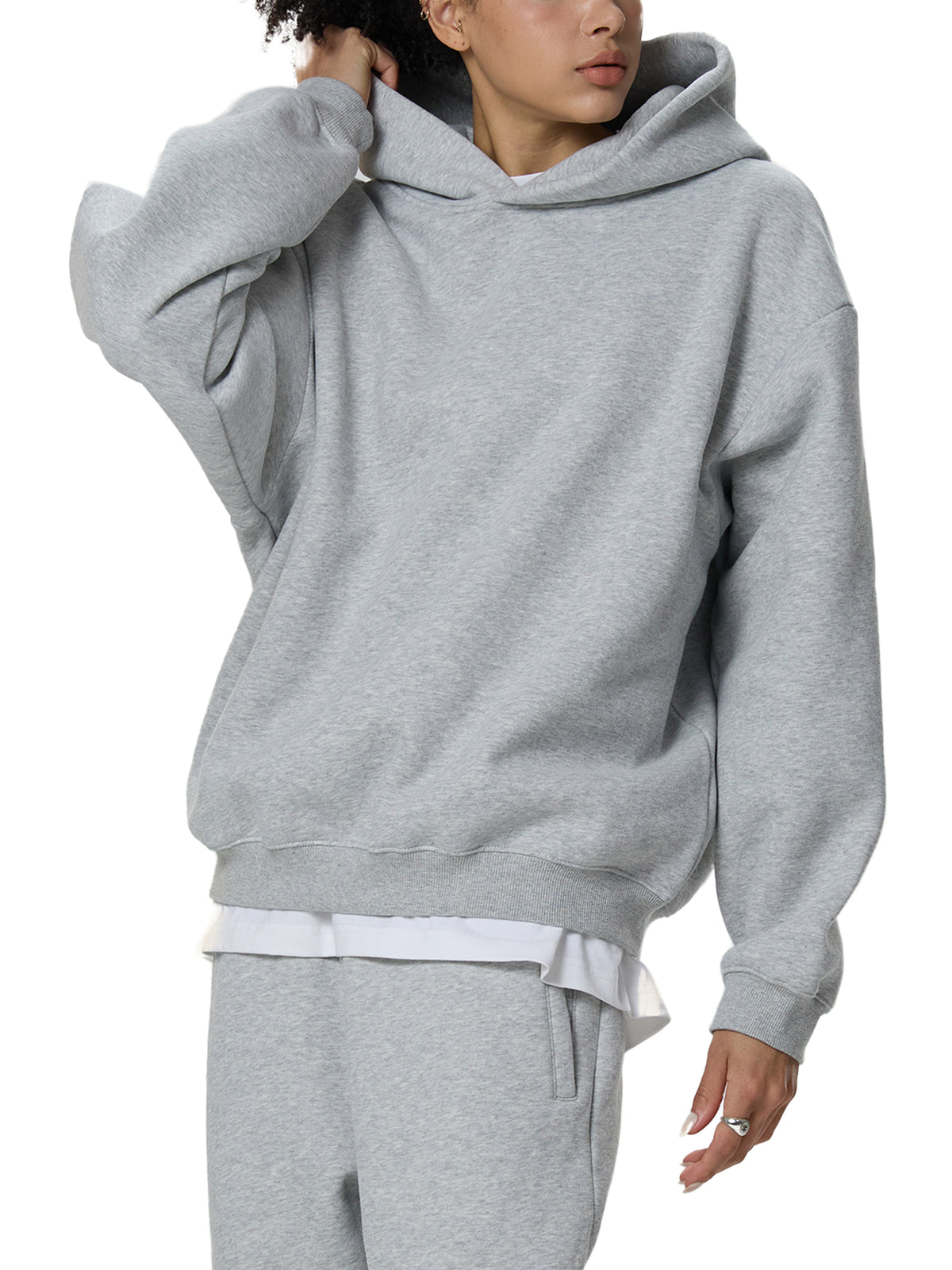 Fleece Boxy Hoodie