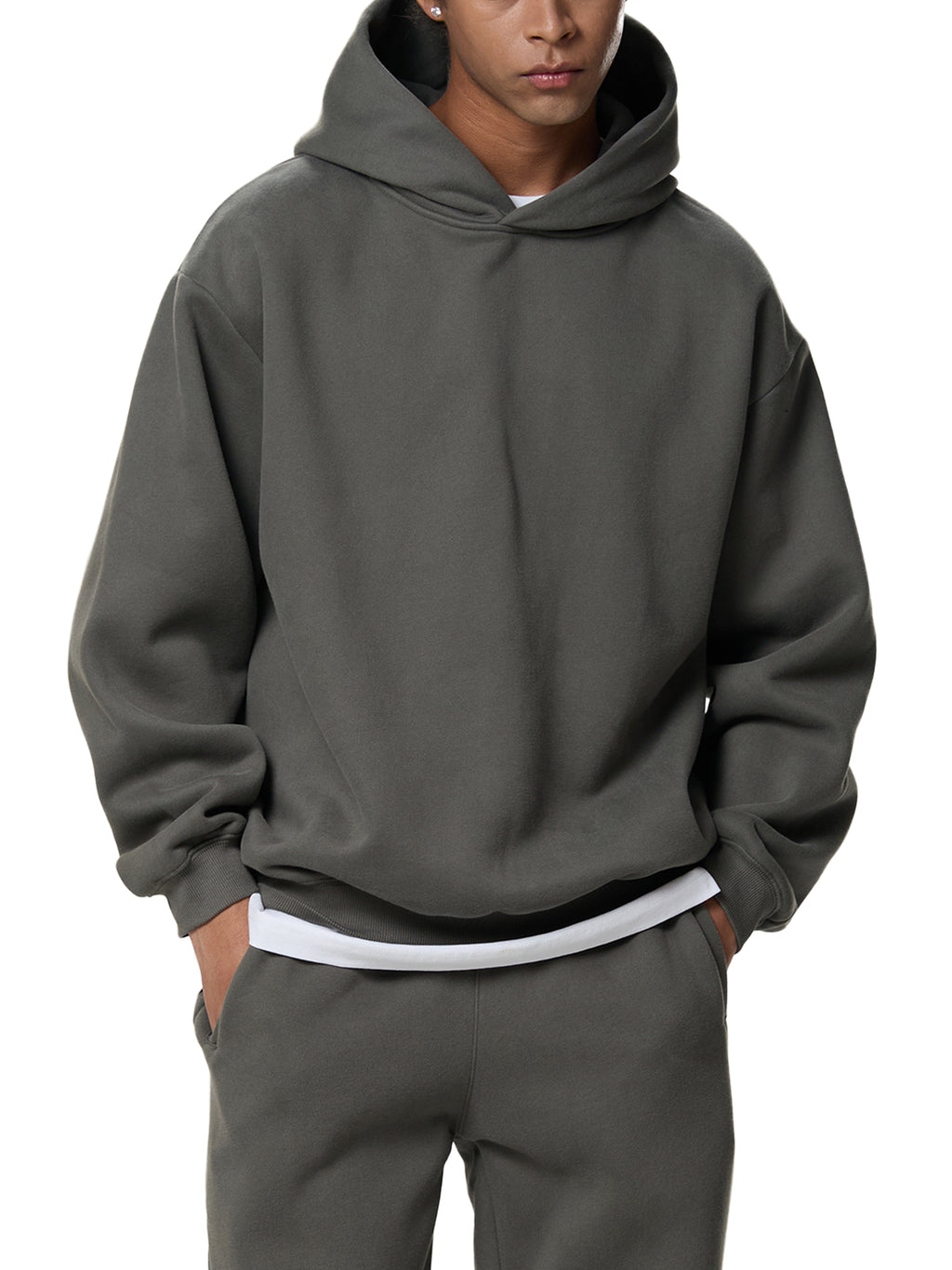 Fleece Boxy Hoodie