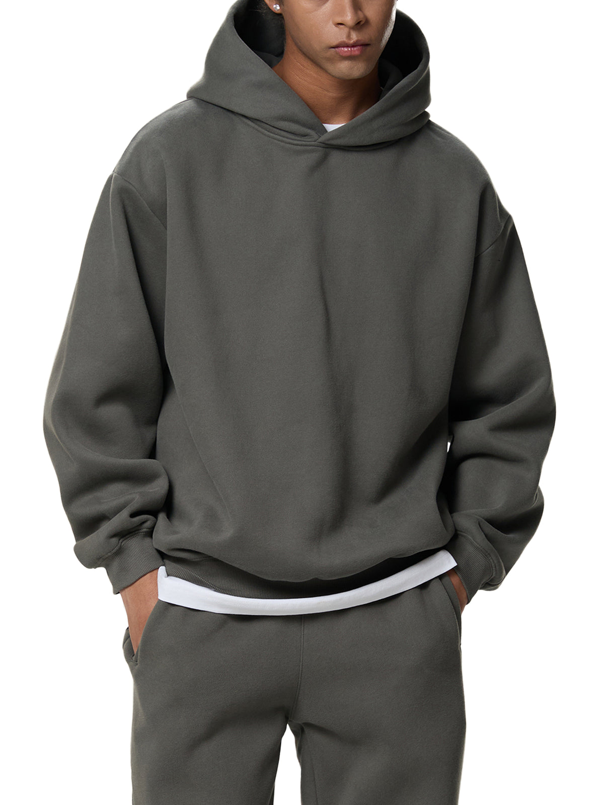 Fleece Boxy Hoodie
