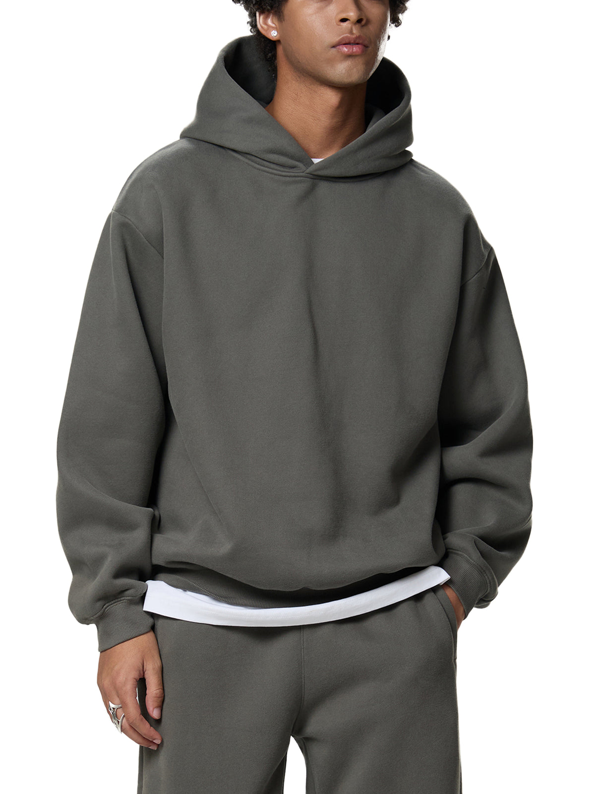 Fleece Boxy Hoodie