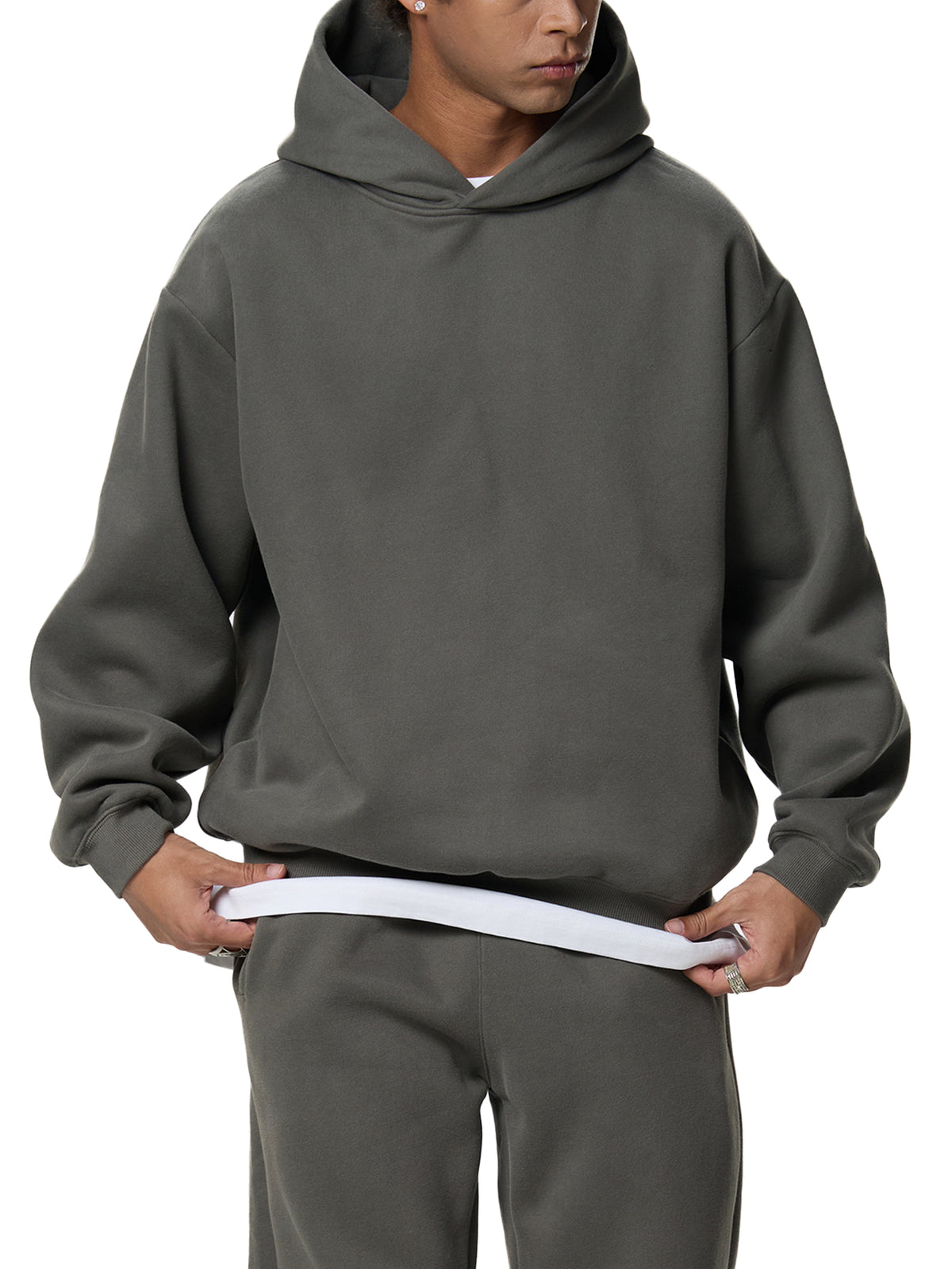 Fleece Boxy Hoodie