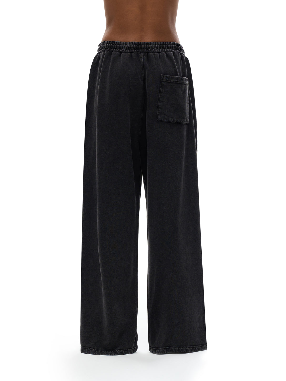 Rifted Snow Washed Straight Leg Pants