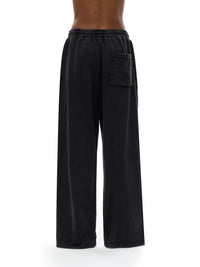 Rifted Snow Washed Straight Leg Pants
