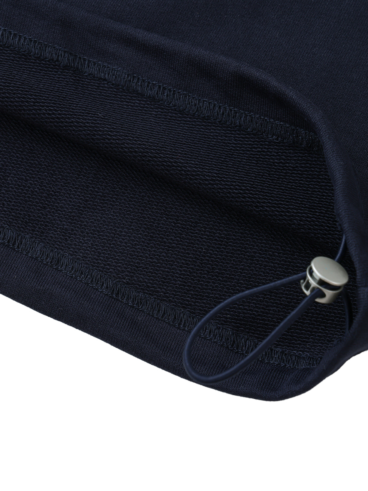 Rifted Contrast Striped Lapel Collar Sweatshirt