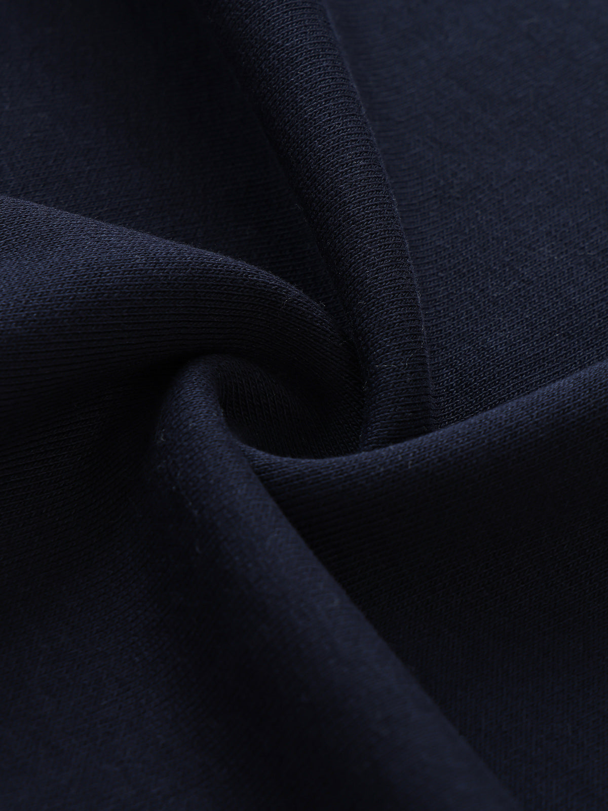 Rifted Contrast Striped Lapel Collar Sweatshirt