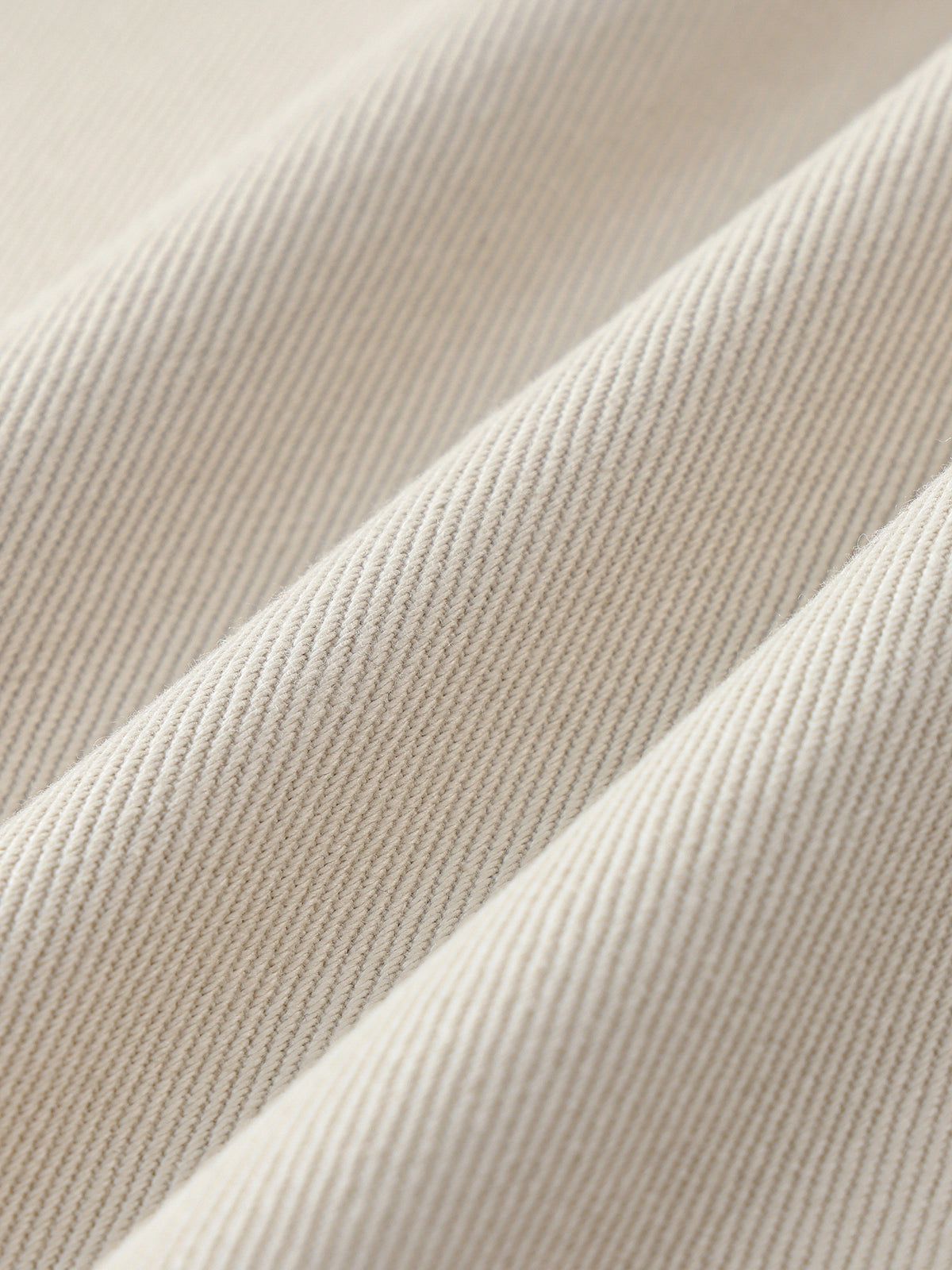 Rifted Heavyweight Cotton Straight-Leg Pants