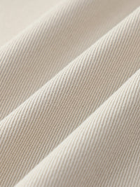 Rifted Heavyweight Cotton Straight-Leg Pants