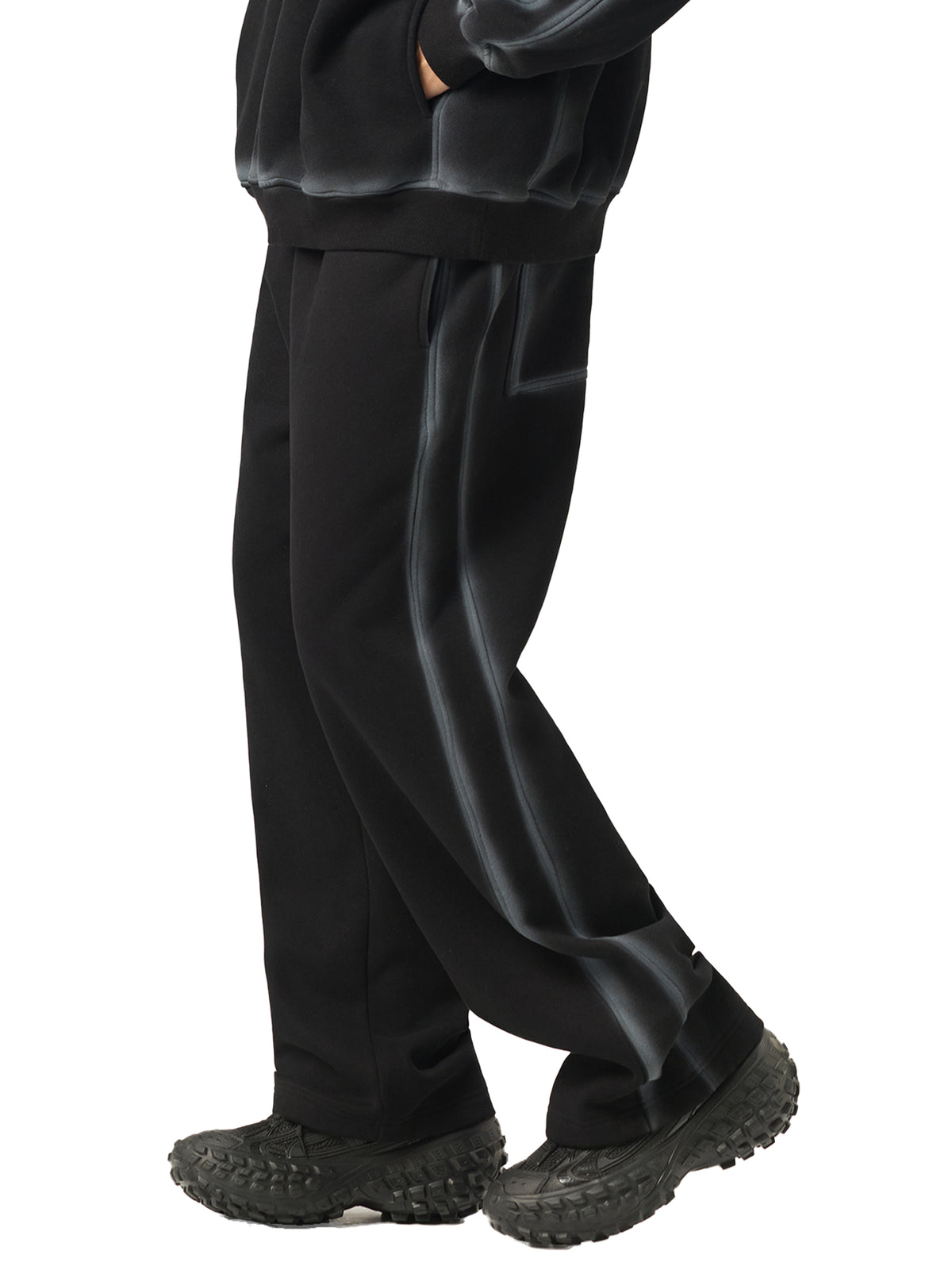 Rifted Sun Fade Edge Fleece Sweatpants