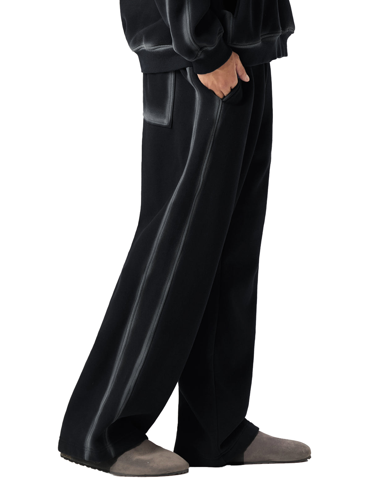Rifted Sun Fade Edge Fleece Sweatpants