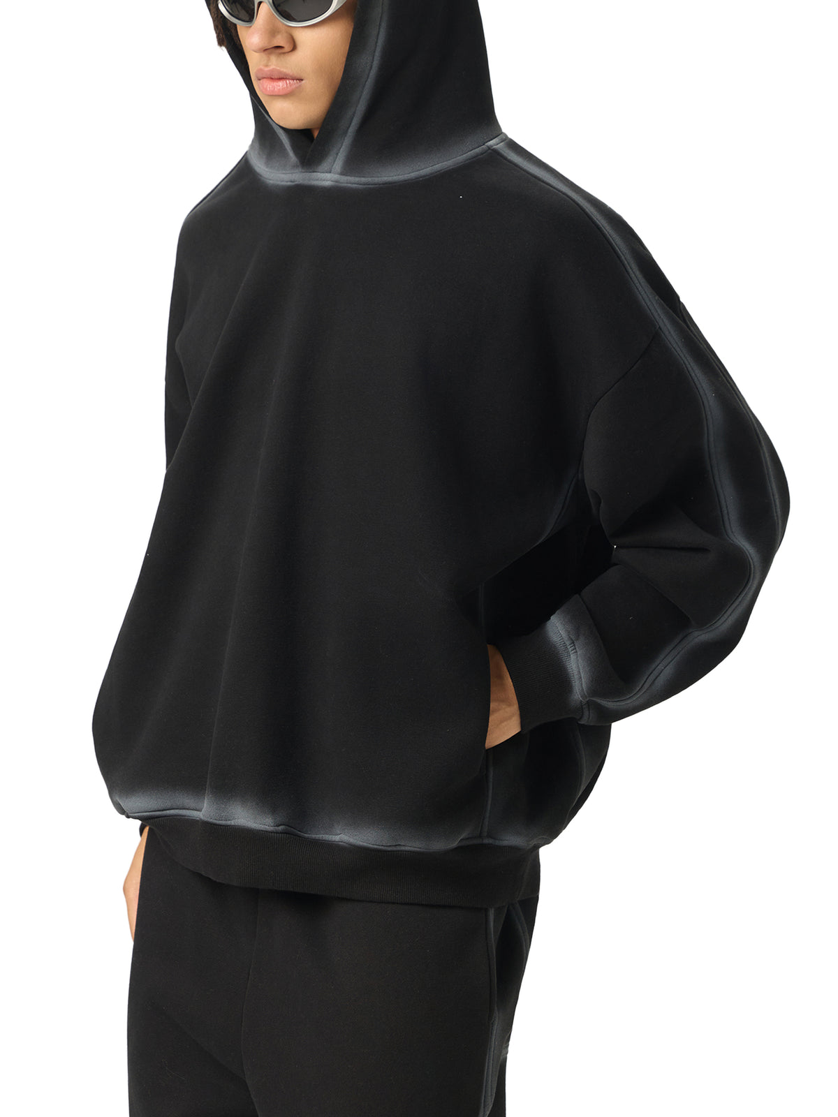 Rifted Sun Fade Edge Fleece Hoodie