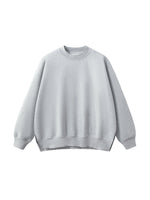 Rifted Fleece Side Slit Crewneck Sweatshirt