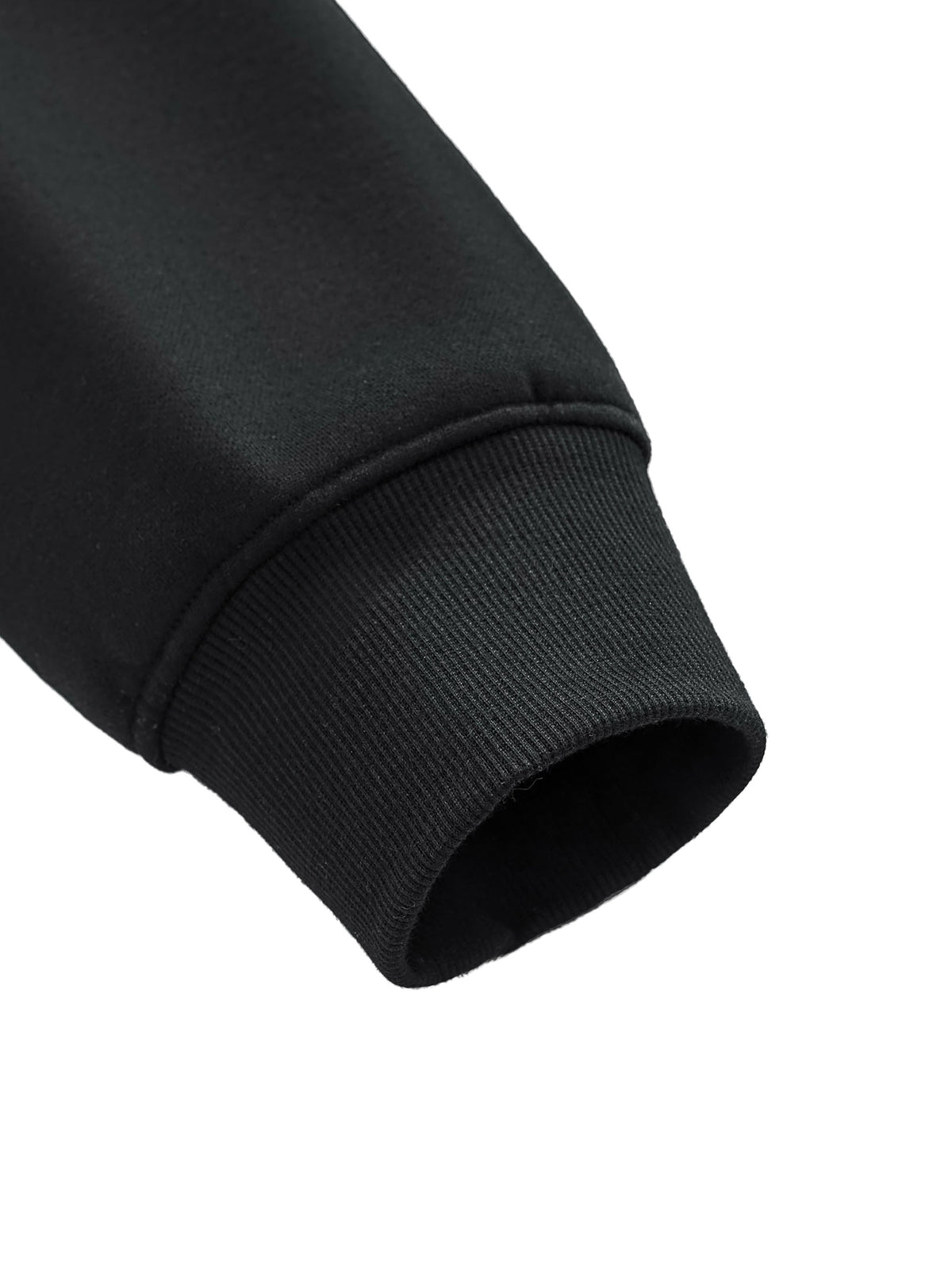Rifted Fleece Side Slit Crewneck Sweatshirt