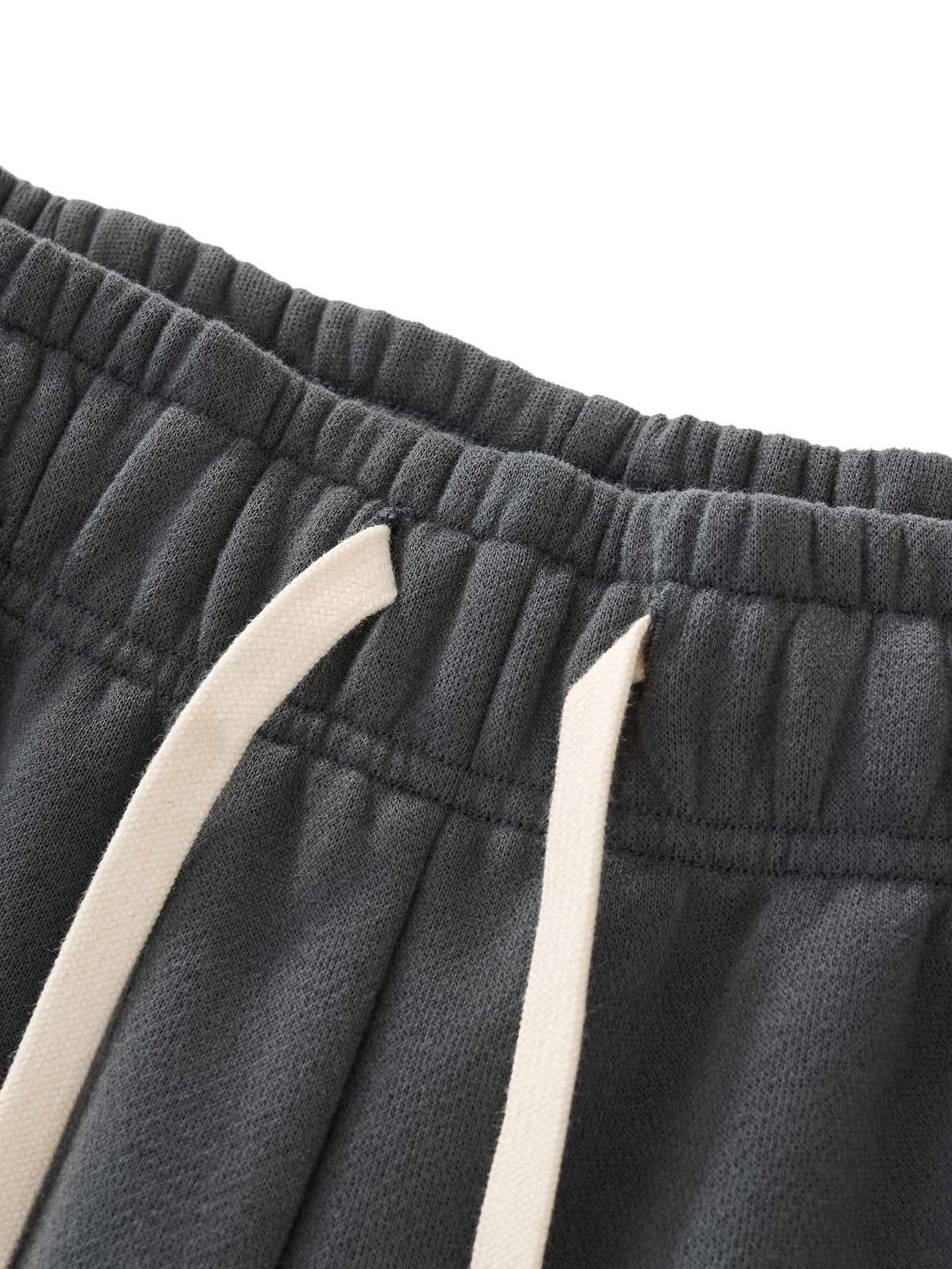 Rifted Relaxed Drawstring Three-quarter Sweatpants