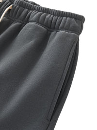 Rifted Relaxed Drawstring Three-quarter Sweatpants