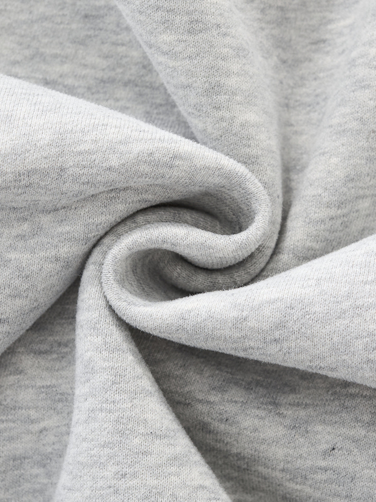 Fleece Mock-Neck Sweatshirt
