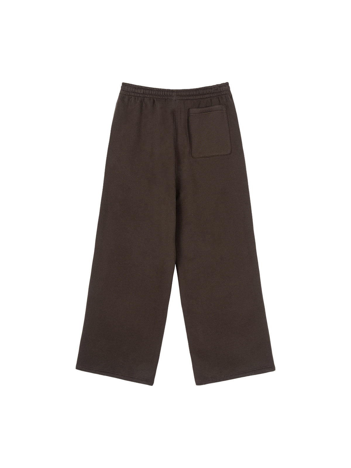 Rifted Fleece Drawstring Straight-Leg Sweatpants