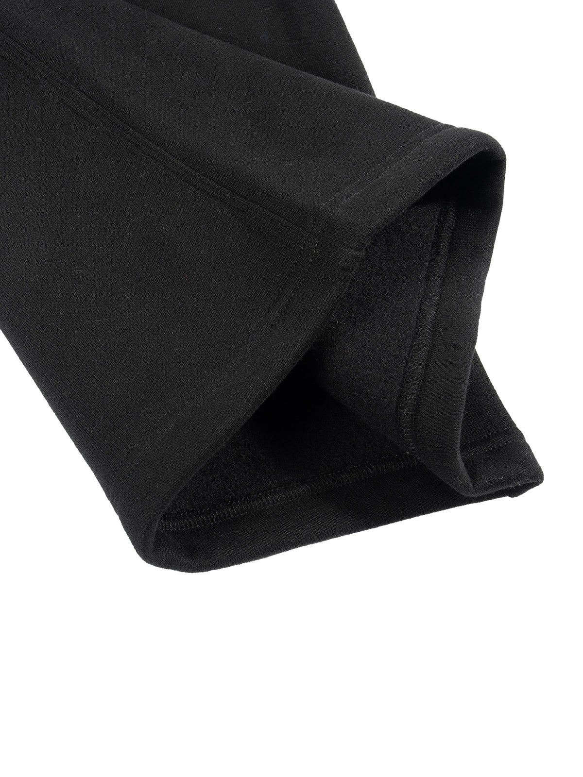 Rifted Fleece Drawstring Straight-Leg Sweatpants