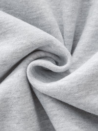 Rifted Contrast-Stitched Boxy Fleece Zip Hoodie