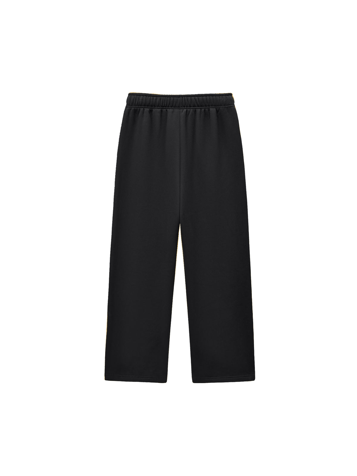 Rifted Contrast-Stitched Fleece Sweatpants