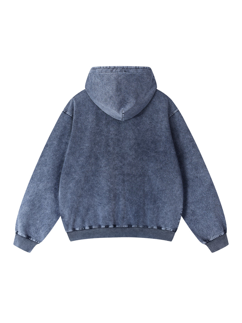 Rifted Snow Wash Oversized Hoodie