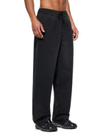 Rifted Sun Fade Raw Edge Straight-Leg Sweatpants