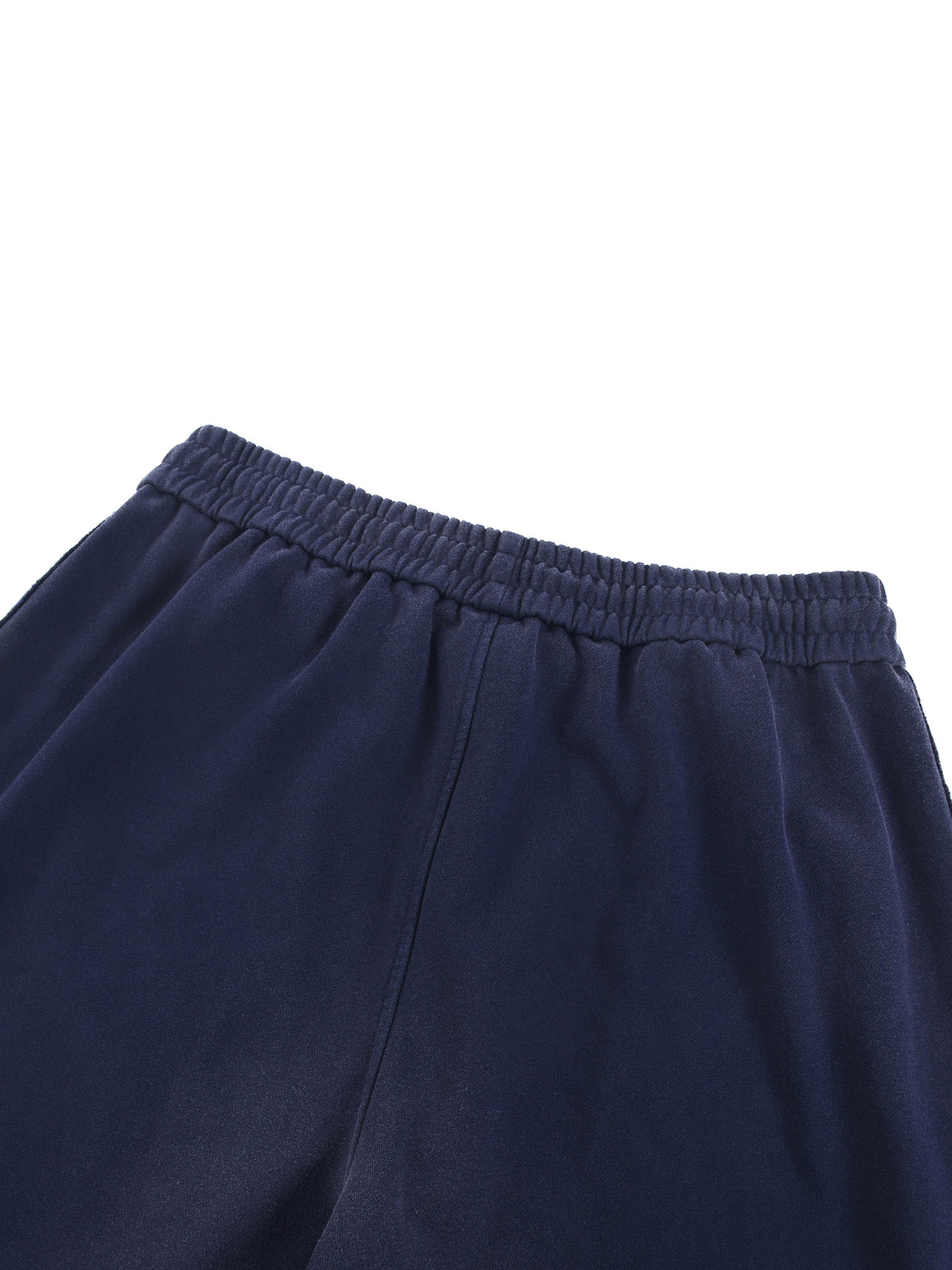 Rifted Sun Fade Raw Edge Straight-Leg Sweatpants