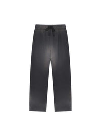 Rifted Sun Fade Raw Edge Straight-Leg Sweatpants