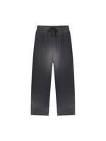 Rifted Sun Fade Raw Edge Straight-Leg Sweatpants