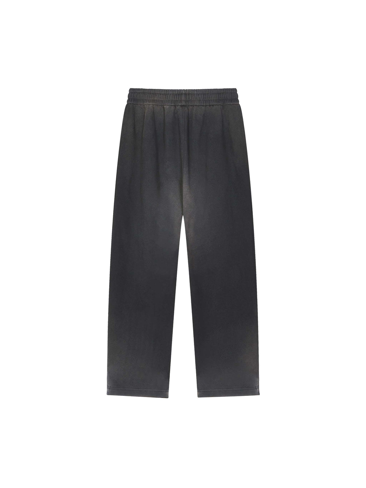 Rifted Sun Fade Raw Edge Straight-Leg Sweatpants