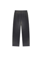 Rifted Sun Fade Raw Edge Straight-Leg Sweatpants