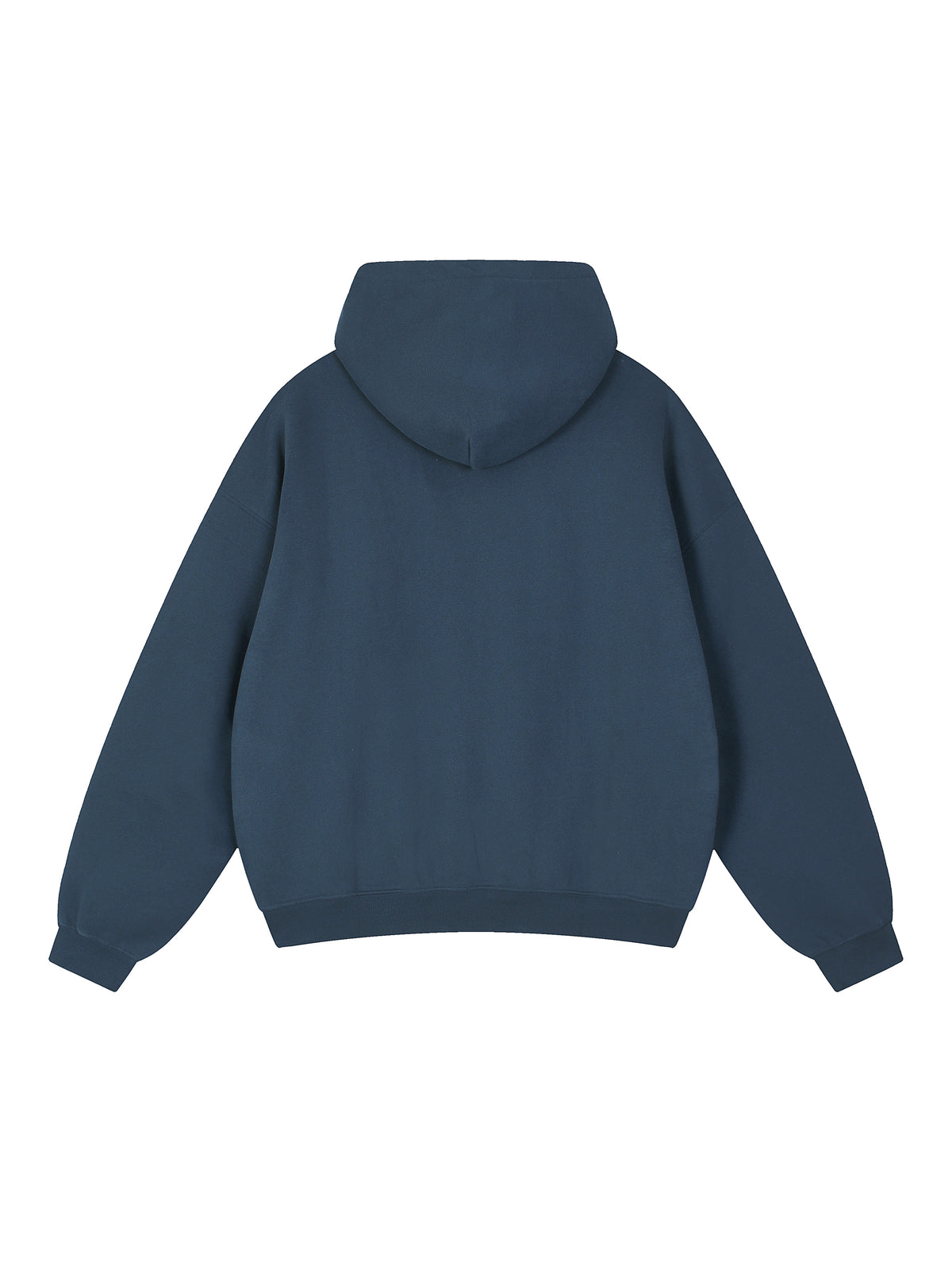 Rifted Essential Oversized Boxy Fit Fleece Hoodie
