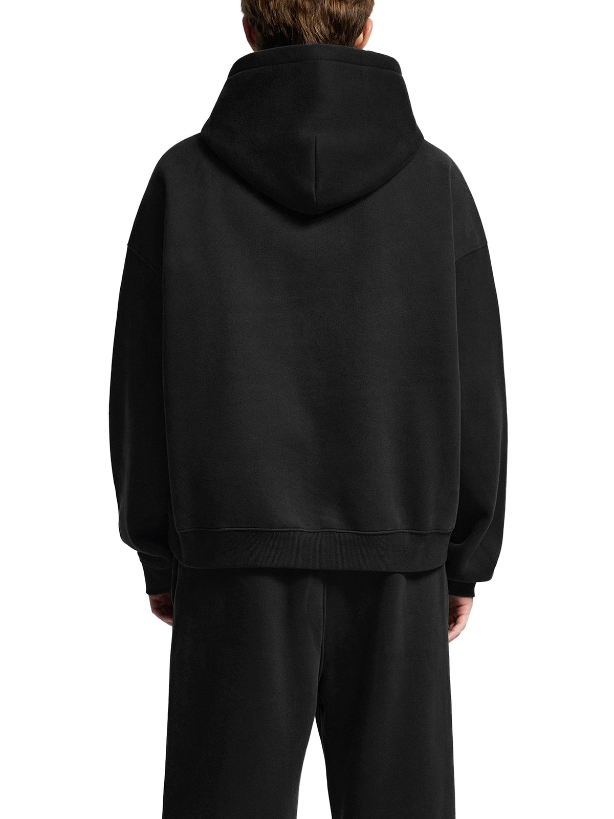 Rifted Essential Oversized Boxy Fit Fleece Hoodie