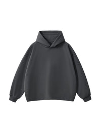 Rifted Essential Heavyweight Oversized Drawstring Hem Hoodie