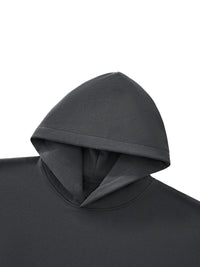 Rifted Essential Heavyweight Oversized Drawstring Hem Hoodie