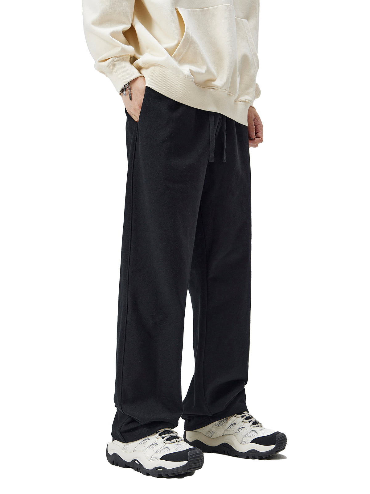 Rifted Essential Heavyweight Straight-Leg Sweatpants