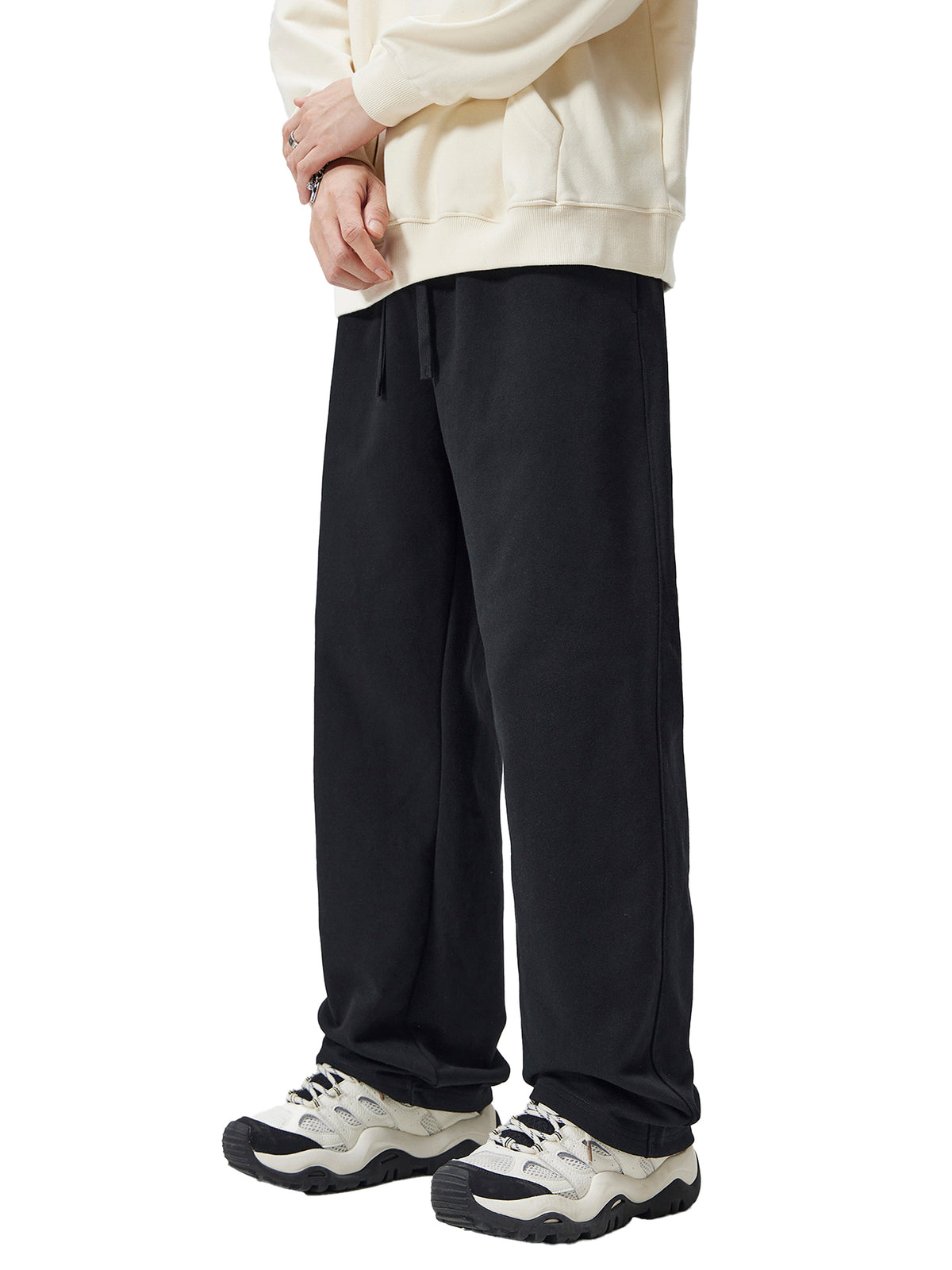 Rifted Essential Heavyweight Straight-Leg Sweatpants