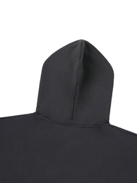 Rifted Essential Heavyweight Oversized Drawstring Hem Hoodie