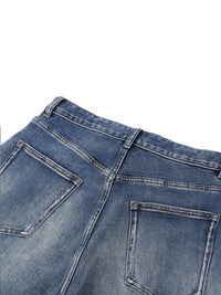 Rifted Sun Fade Heavyweight Denim Jeans