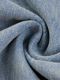 Rifted Sun Fade Raw Hem Denim Jeans