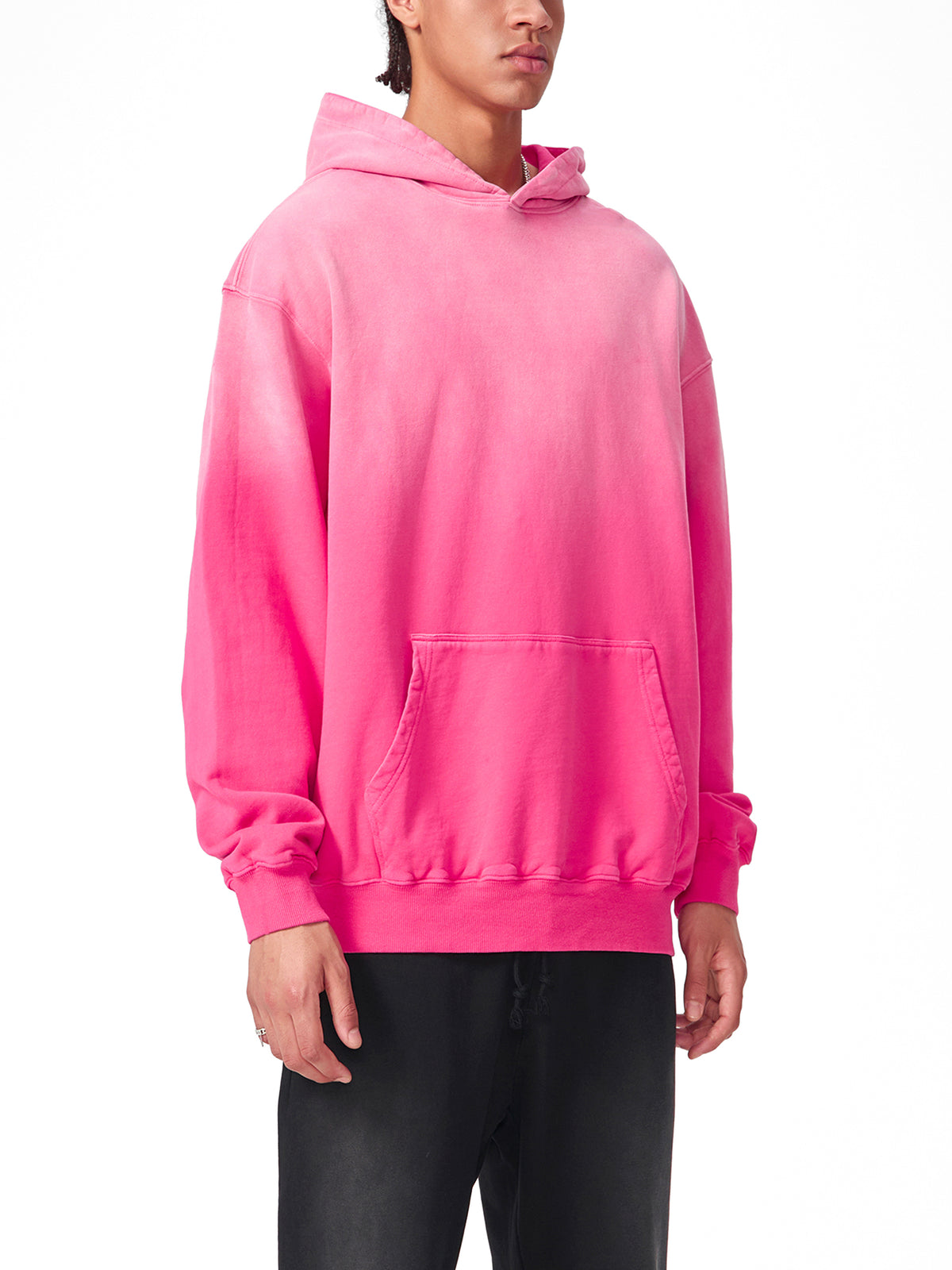 Rifted Heavyweight Sun Fade Oversized Hoodie