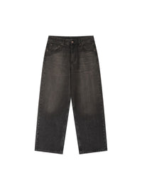 Rifted Vintage Wash Heavyweight Denim Jeans