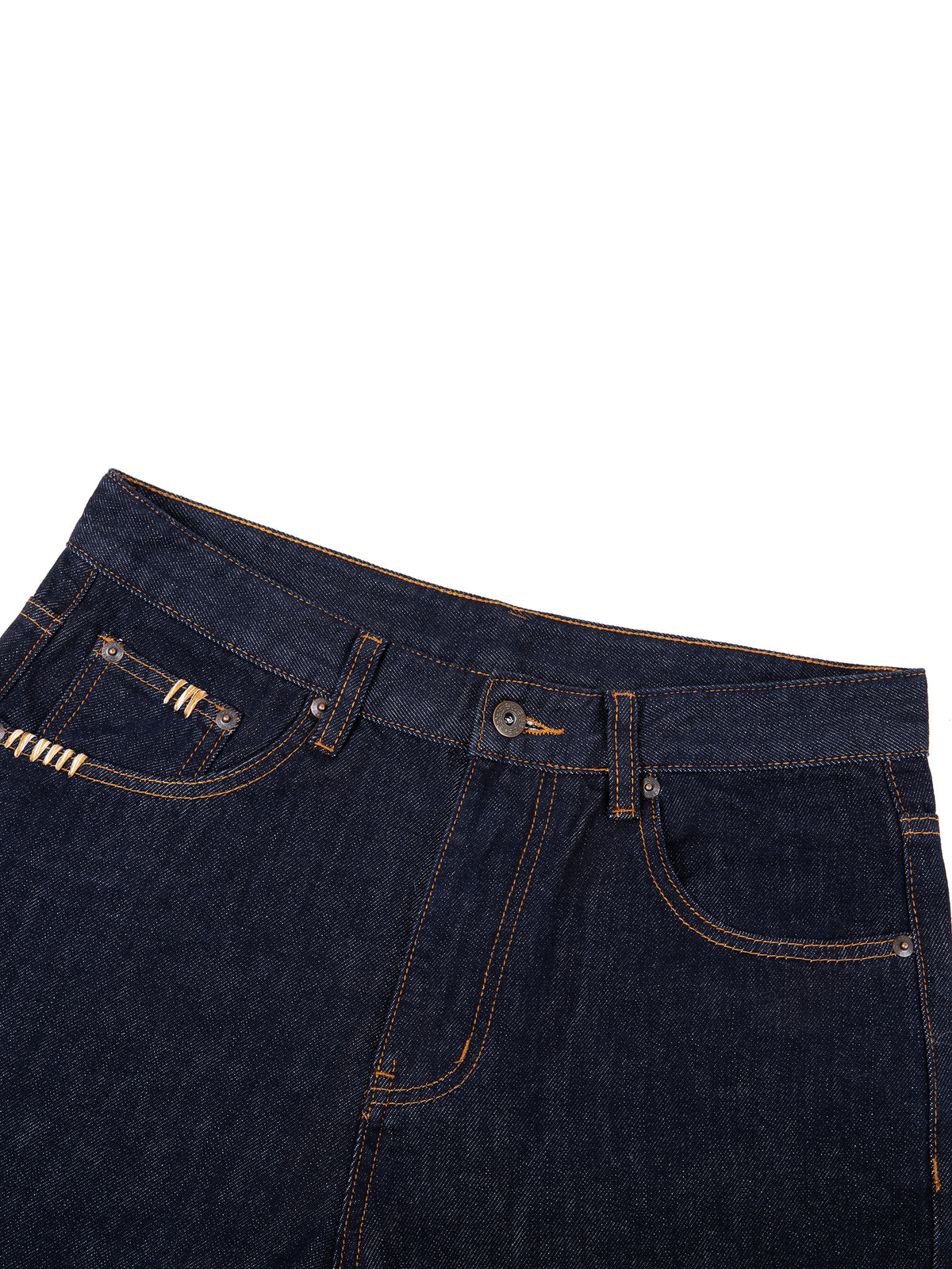 Rifted Men's Heavyweight Straight Leg Denim Jeans