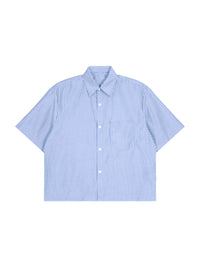Rifted Oversized Vertical Stripe Boxy T-Shirt