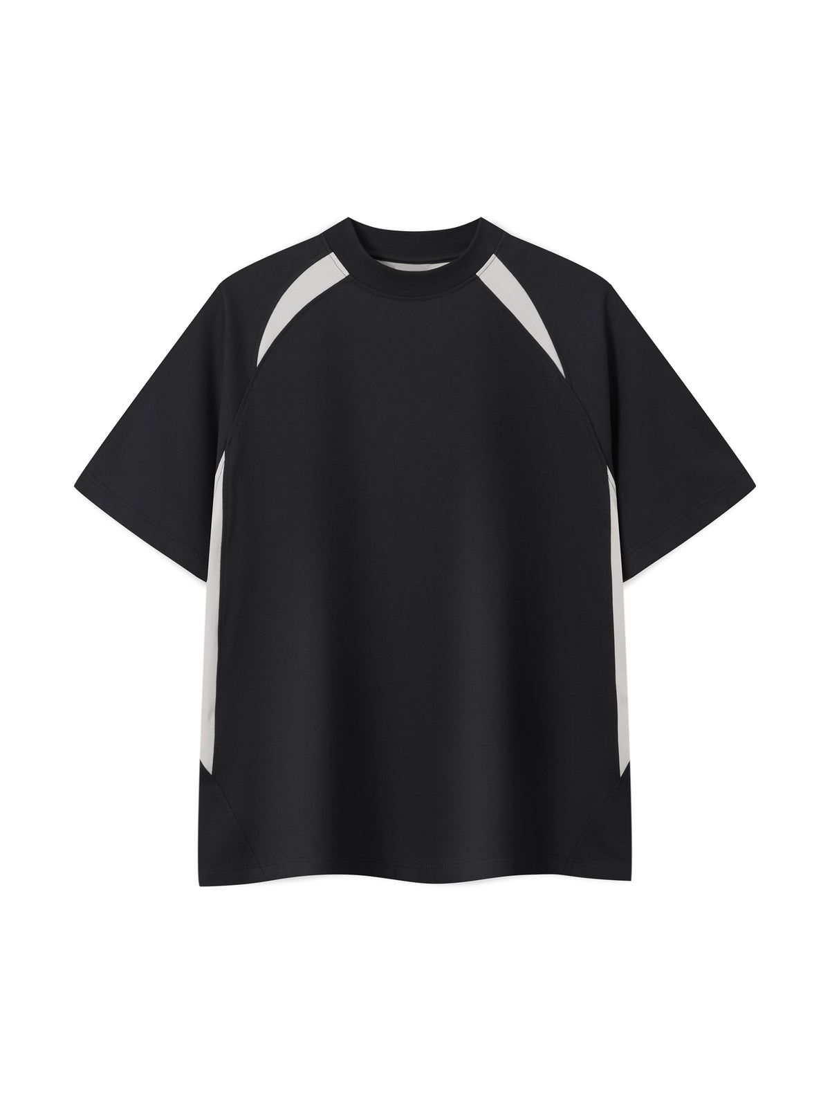 Rifted Contrast Panel Performance T-Shirt