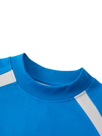 Rifted Contrast Panel Performance T-Shirt