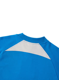 Rifted Contrast Panel Performance T-Shirt