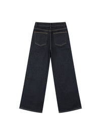 Rifted Women's Straight-Leg Denim Jeans