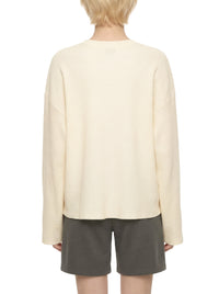 Waffle Raw Edge T-Shirt